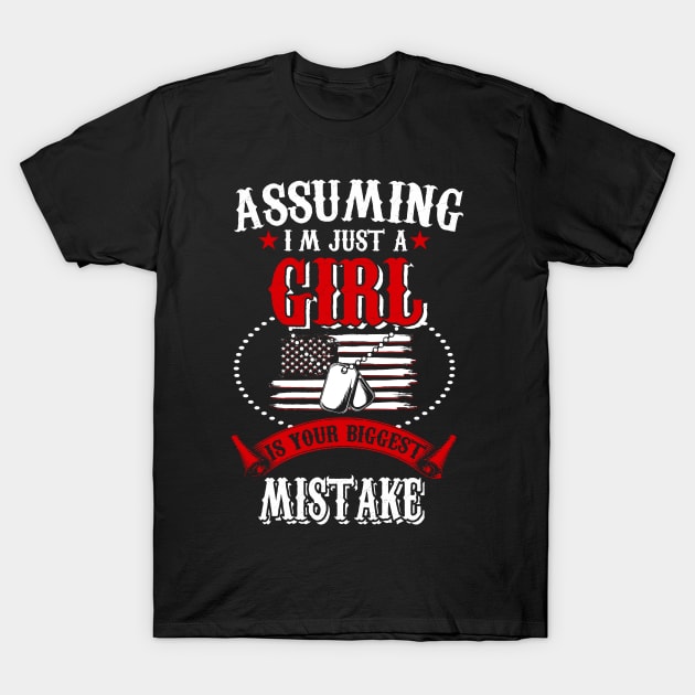 Assuming Girl T-Shirt by Dojaja